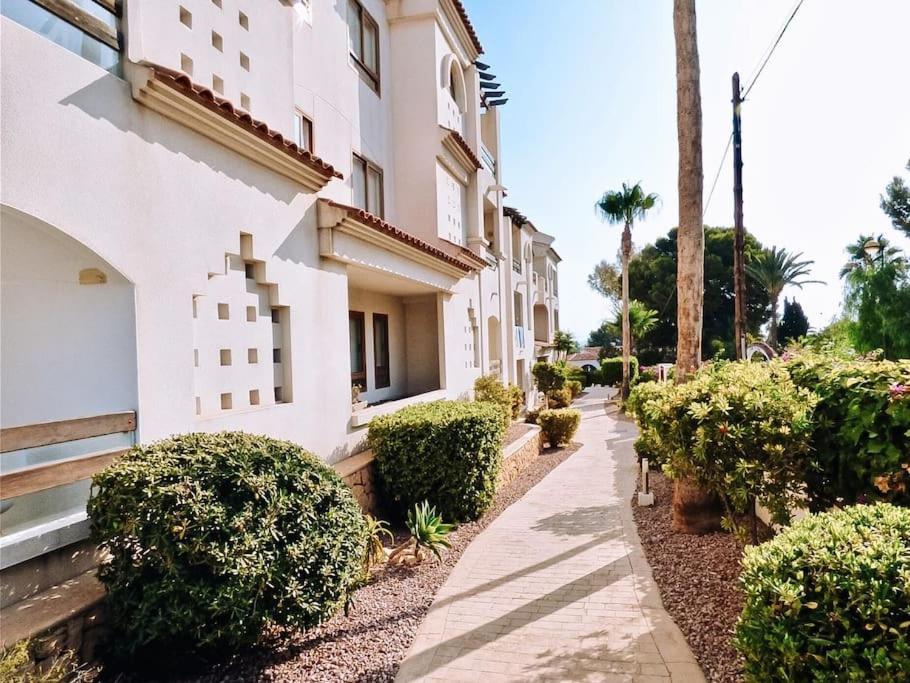 Soleado Apartamento Con Piscina Y Terraza Privada. El Albir Luaran gambar