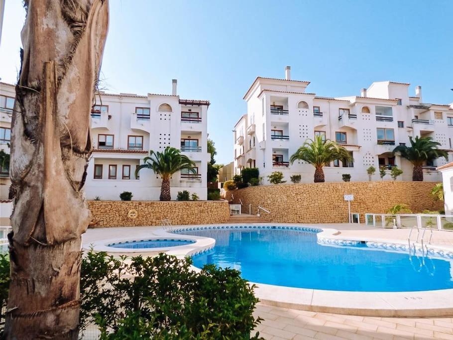 Soleado Apartamento Con Piscina Y Terraza Privada. El Albir Luaran gambar