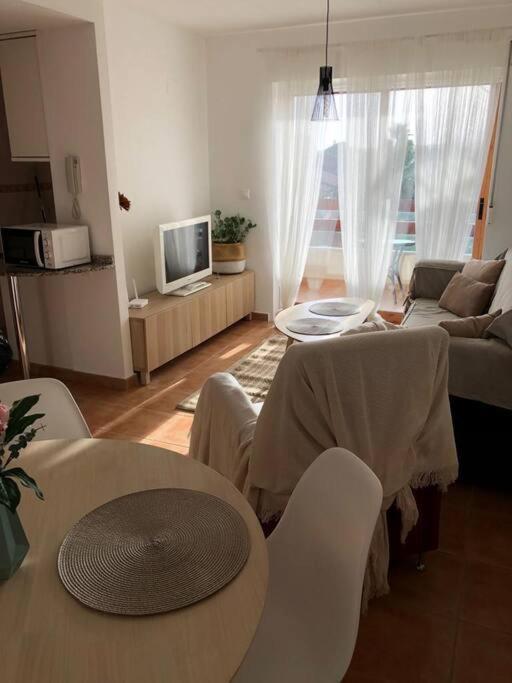 Soleado Apartamento Con Piscina Y Terraza Privada. El Albir Luaran gambar