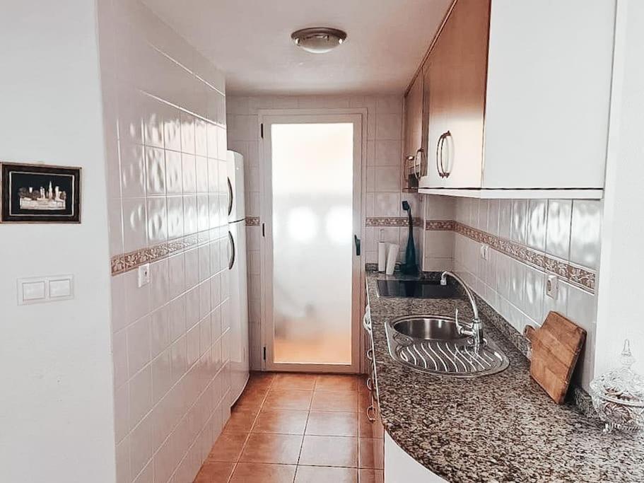Soleado Apartamento Con Piscina Y Terraza Privada. El Albir Luaran gambar